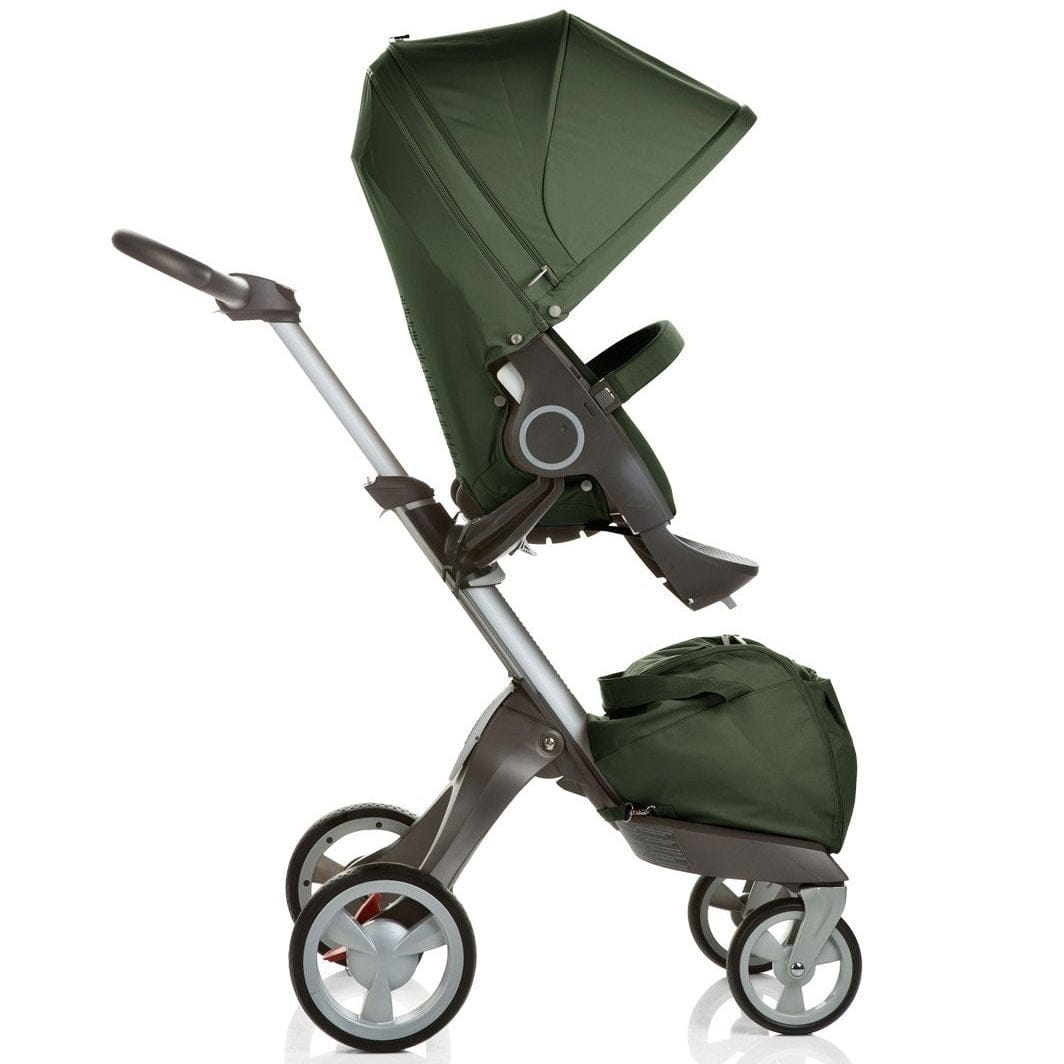 Stokke 2010 XPLORY Basic Stroller in Green with FREE Carry Cot - 180206