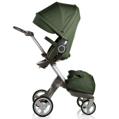 Stokke 2010 XPLORY Basic Stroller in Green with FREE Carry Cot - 180206