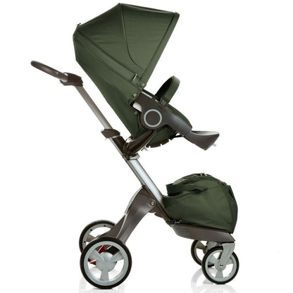 Stokke 2010 XPLORY Basic Stroller in Green with FREE Carry Cot - 180206