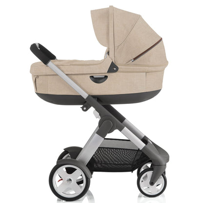 Stokke Crusi & Trailz Carrycot - Beige Melange