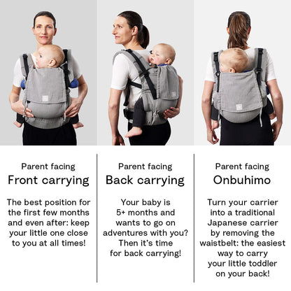 Stokke 2022 Limas Baby Carriers Flex - Grey Melange - 587606