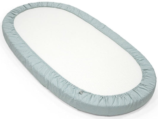 Stokke Sleepi Crib/Bed Fitted Sheet - Dots Sage - 599402