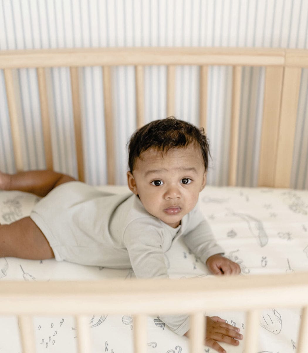 stokke sleepi fitted sheet v2 Stokke Sleepi Bed Fitted Sheet V3 Life Aquatic (Pehr)