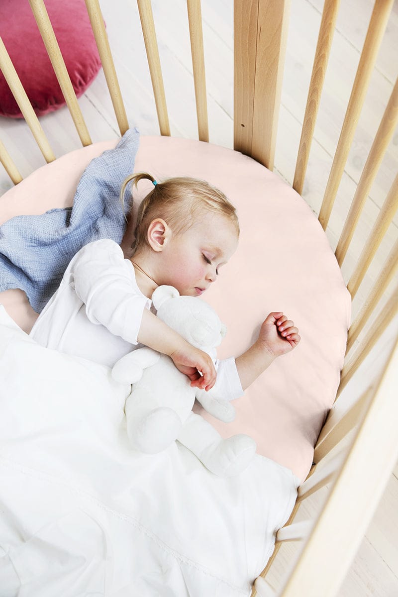 Stokke Sleepi Fitted Sheet - Peachy Pink