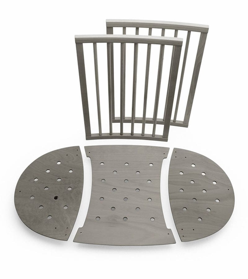 Stokke Sleepi Mini to Crib to Junior Bed Complete Bundle - Hazy Grey