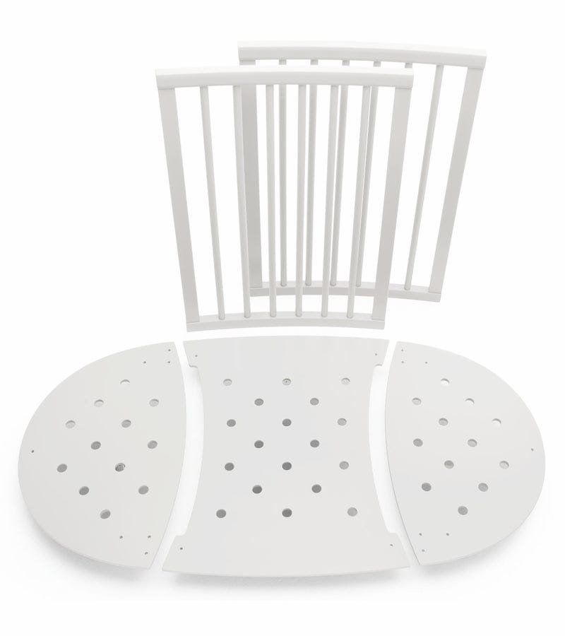Stokke Sleepi Mini to Crib to Junior Bed Complete Bundle - White