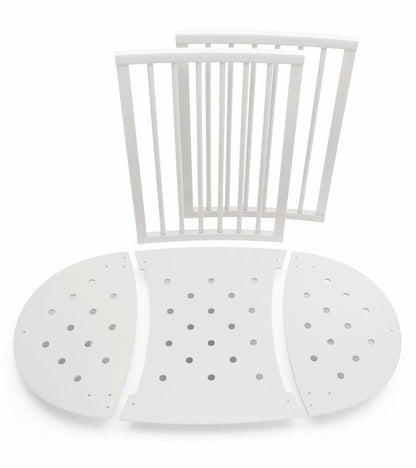 Stokke Sleepi Mini to Crib to Junior Bed Complete Bundle - White