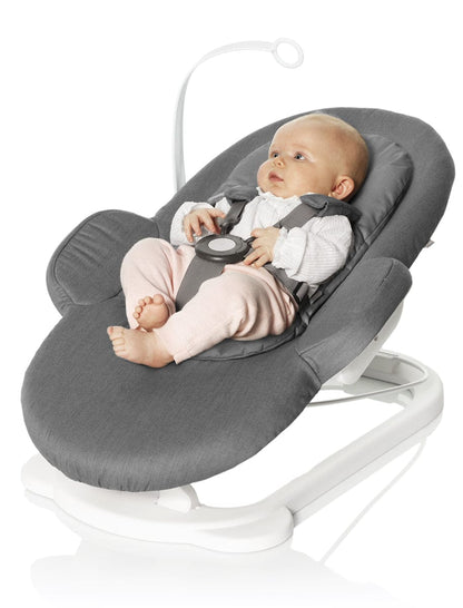 Stokke Steps Bouncer - White Deep Grey