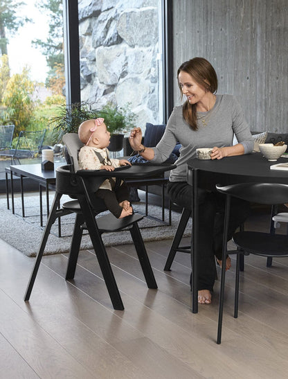 Stokke Steps Complete High Chair - Black/Black/Grey