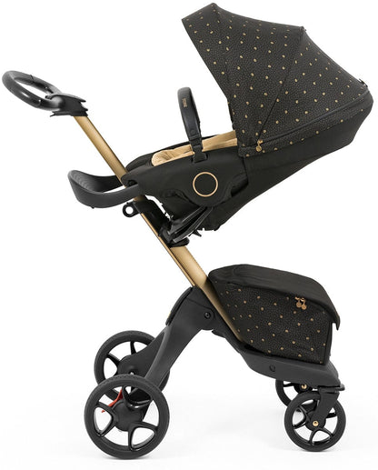 Stokke Xplory X Signature Stroller + Stokke Pipa Travel System Bundle - Signature Black / Black