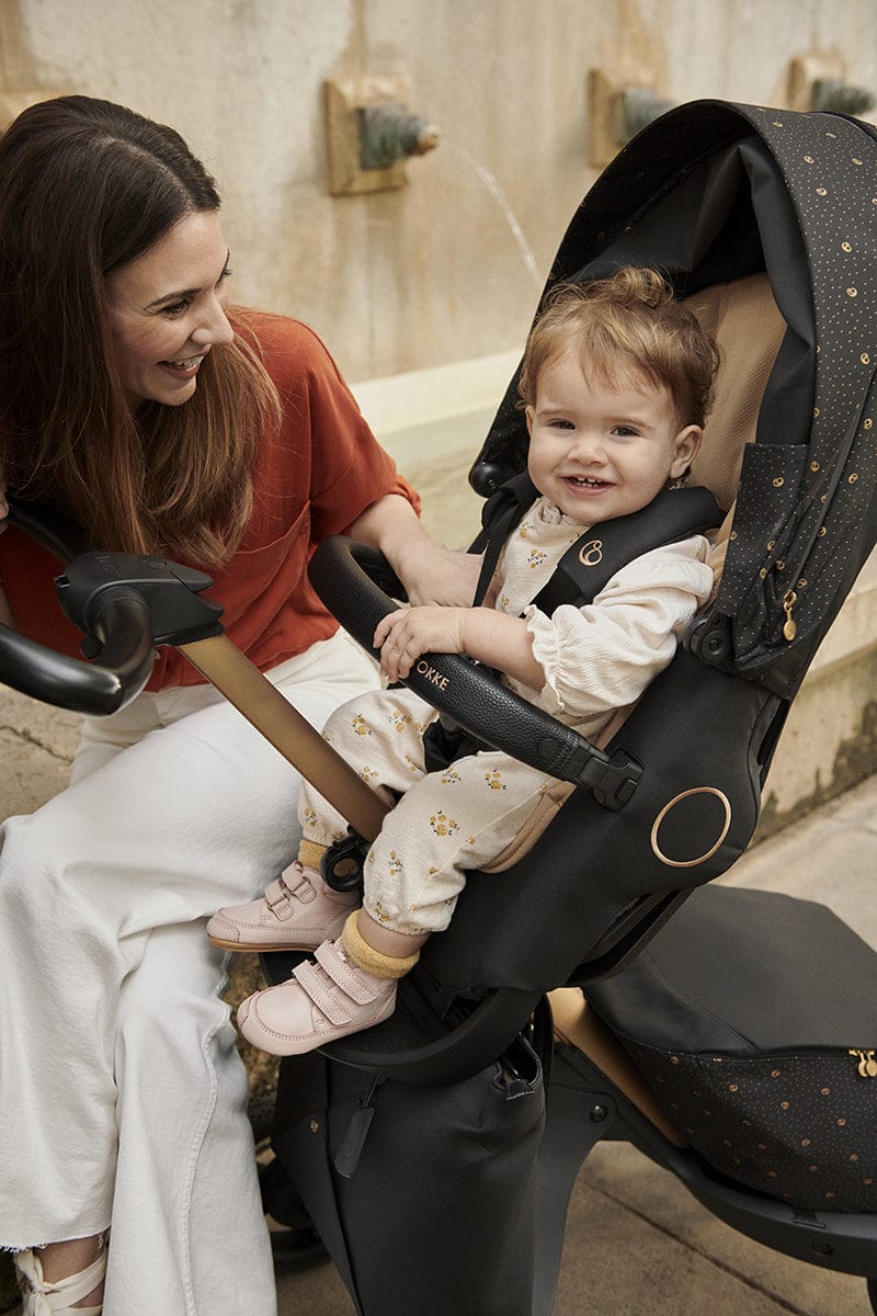 Stokke Xplory X Signature Stroller + Stokke Pipa Travel System Bundle - Signature Black / Black