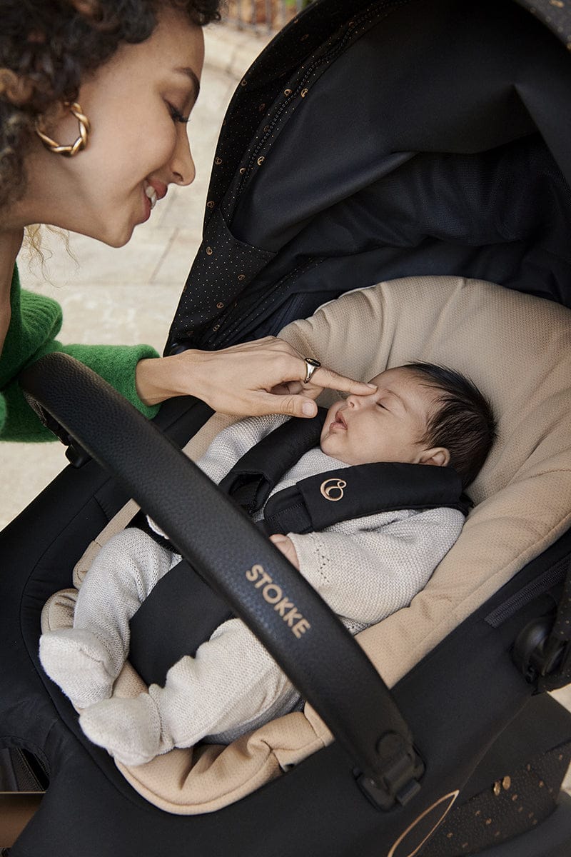 Stokke Xplory X Signature Stroller + Stokke Pipa Travel System Bundle - Signature Black / Black