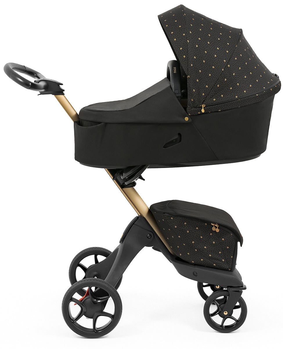 Stokke Xplory X Signature Stroller + Carry Cot Bundle - Signature Black