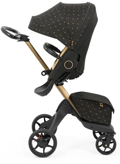 Stokke Xplory X Signature Stroller + Carry Cot Bundle - Signature Black