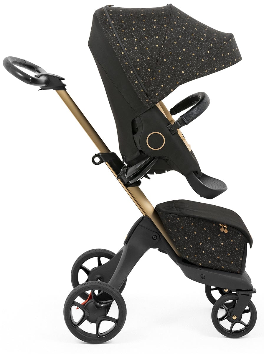 Stokke Xplory X Signature Stroller + Carry Cot Bundle - Signature Black