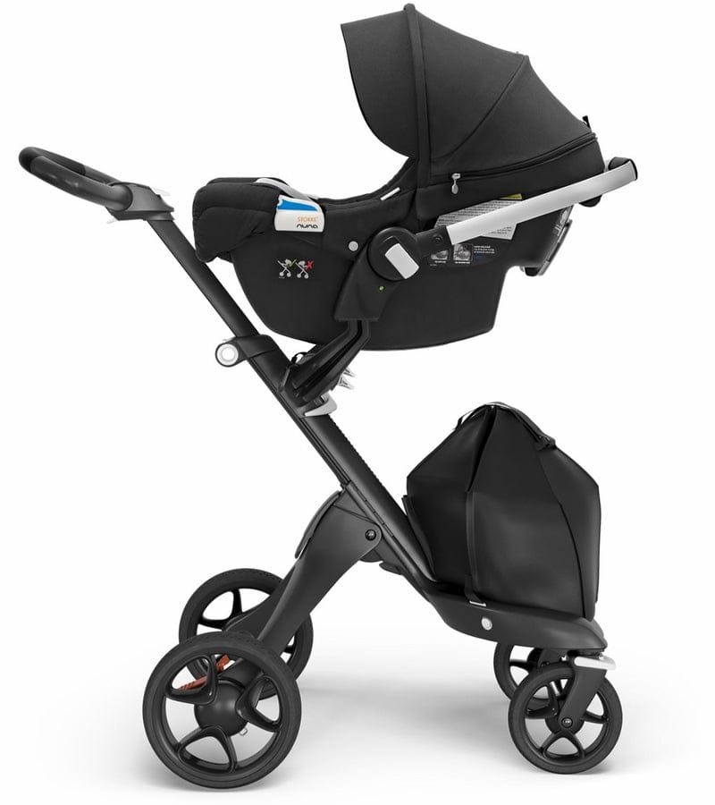 Stokke Xplory X Stroller + Stokke Pipa Travel System Bundle - Cool Teal / Black - 571608-519203