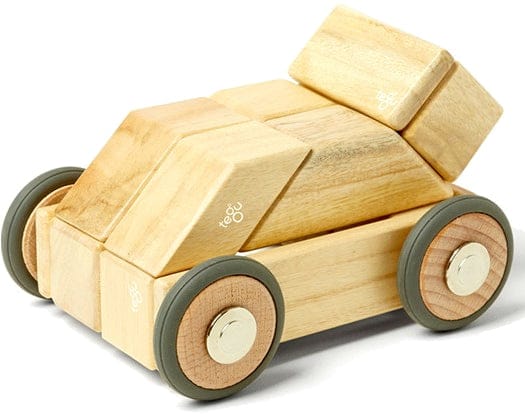Tegu 42 Piece Magnetic Blocks Set - Natural