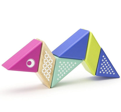 Tegu Travel Pals 6 Piece Magnetic Blocks - Hummingbird