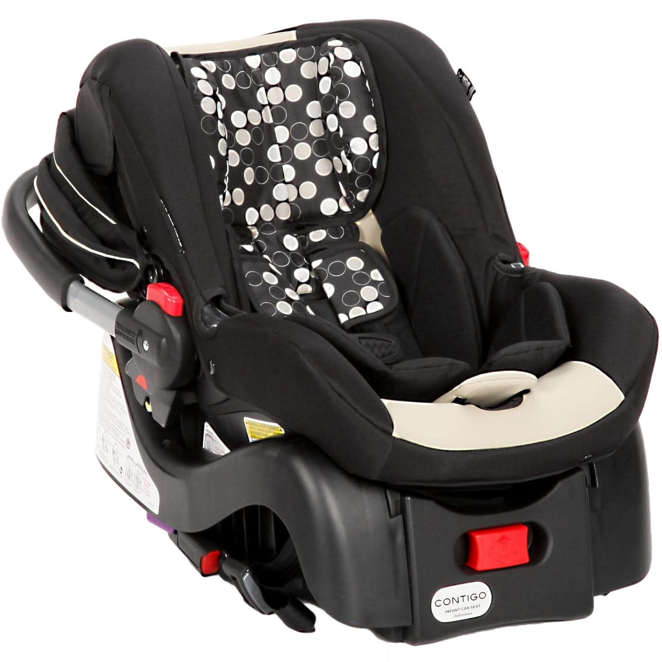 The First Years Contigo Infant Car Seat - Black / Khaki - Y60078