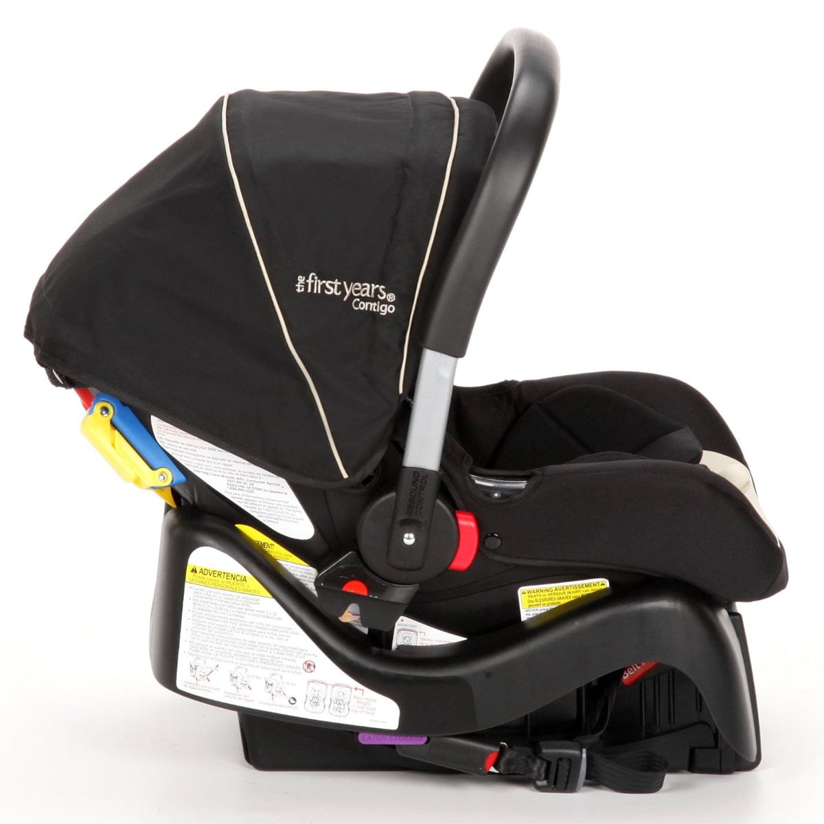 The First Years Contigo Infant Car Seat - Black / Khaki - Y60078