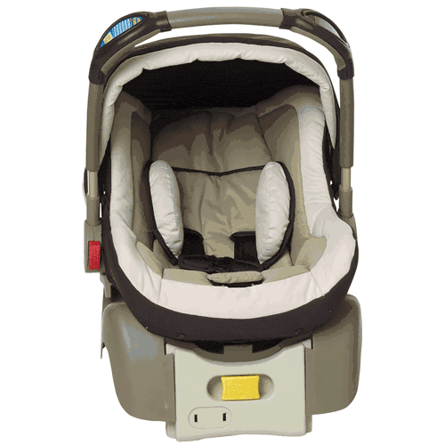 The First Years Via Infant Car Seat in Cappuccino - Y11009
