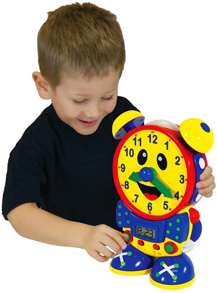 The Learning Journey Telly The Teaching Time Clock - Yellow - 75418