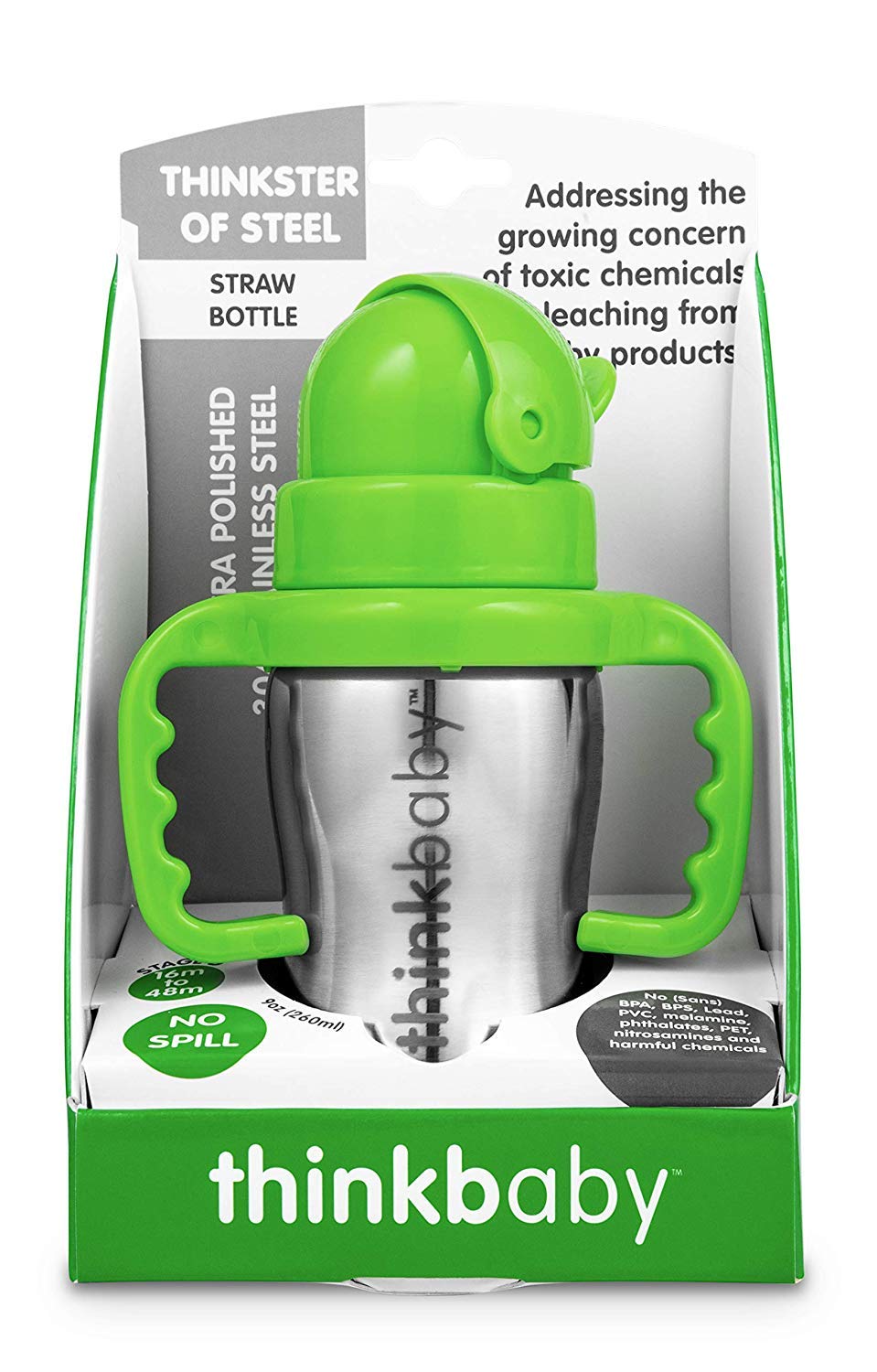Thinkbaby Thinkster of Steel - Light Green