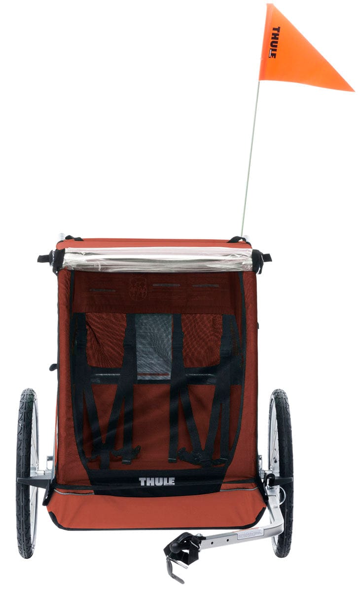 Thule Cadence 2-Seat Bicycle Trailer - Hot Sauce Red - 10101812