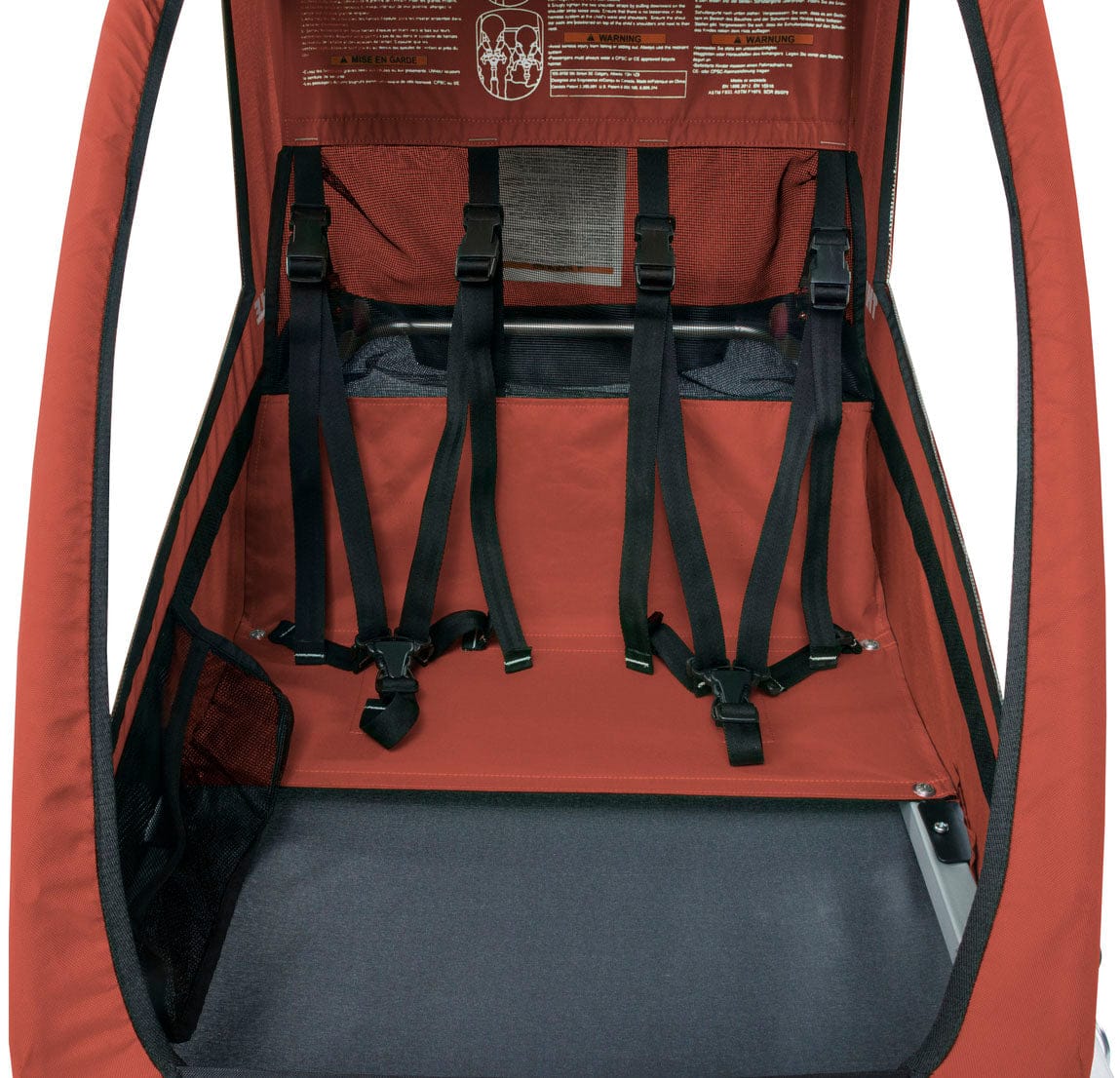 Thule Cadence 2-Seat Bicycle Trailer - Hot Sauce Red - 10101812