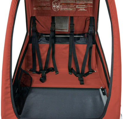 Thule Cadence 2-Seat Bicycle Trailer - Hot Sauce Red - 10101812