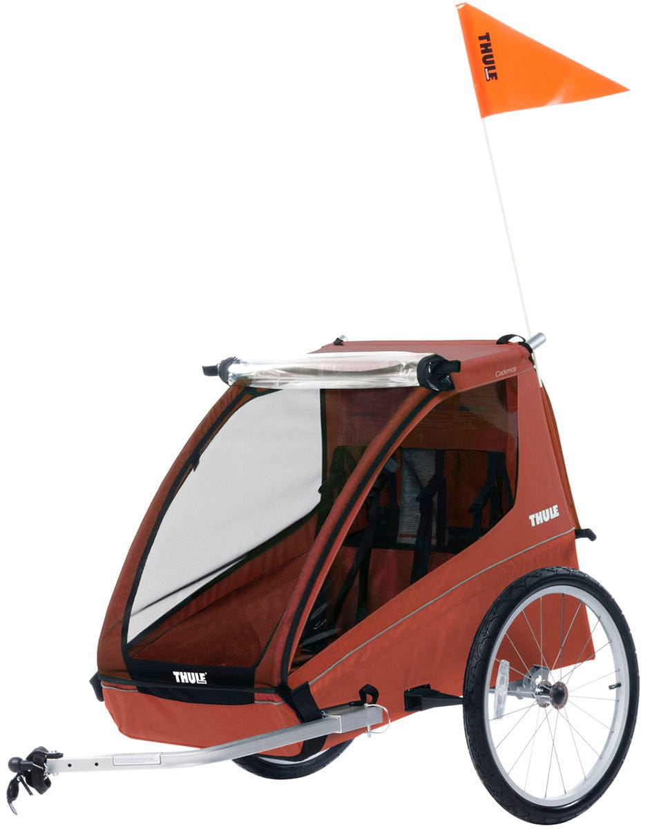 Thule Cadence 2-Seat Bicycle Trailer - Hot Sauce Red - 10101812