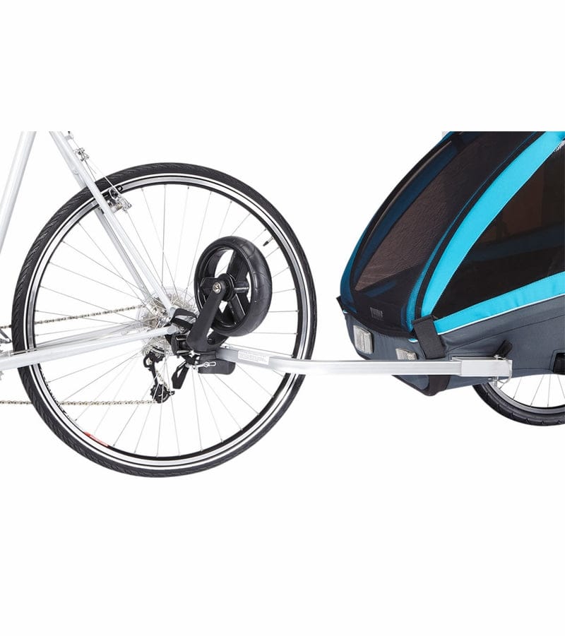 Thule Coaster XT Bicycle Trailer + Rain Cover Bundle - Blue
