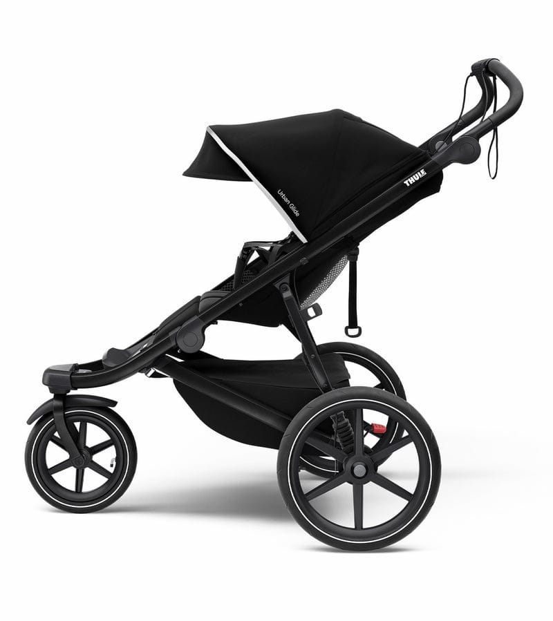 Thule Urban Glide 2 Single Jogging Stroller + Essentials Bundle - Black - 10101949-OS-RC