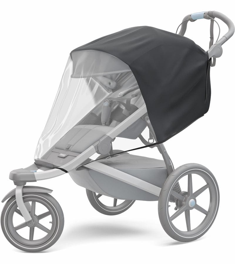 Thule Urban Glide 2 Single Jogging Stroller + Essentials Bundle - Black - 10101949-OS-RC