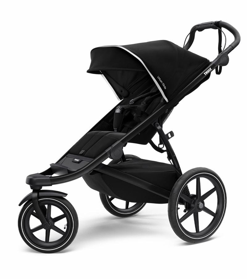Thule Urban Glide 2 Single Jogging Stroller + Essentials Bundle - Black - 10101949-OS-RC
