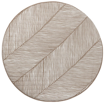 Toddlekind Quilted Cotton Reversible Playmat - Tan - 4260620339096