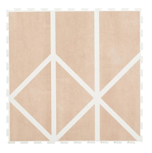 Toddlekind Printed Foam Puzzle Playmat - Nordic - Clay - 4260620339577