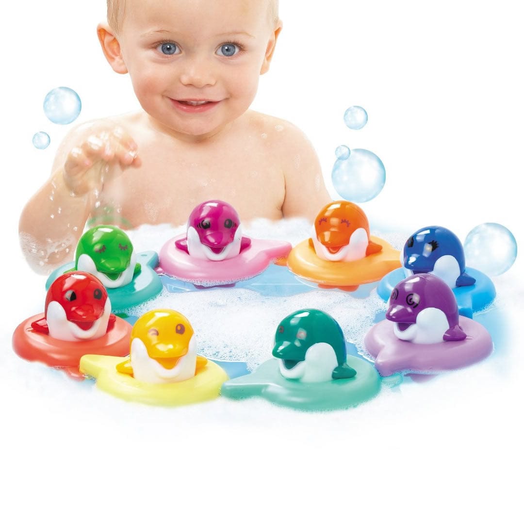 TOMY Do Re Mi Dolphins Bath Toy