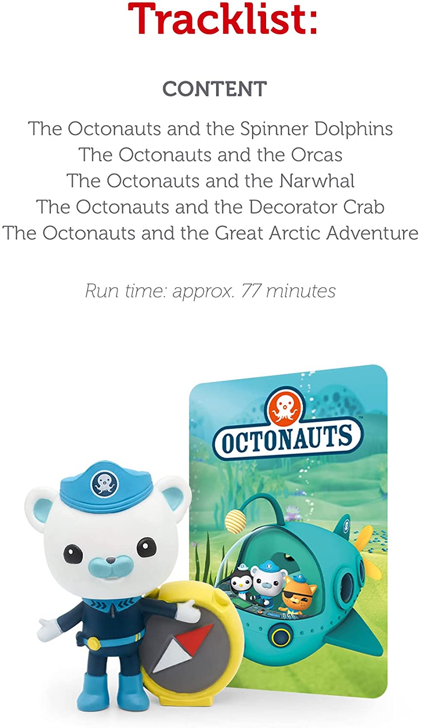 Tonies Octonauts - Captain Barnacles Audio Character (3-5y