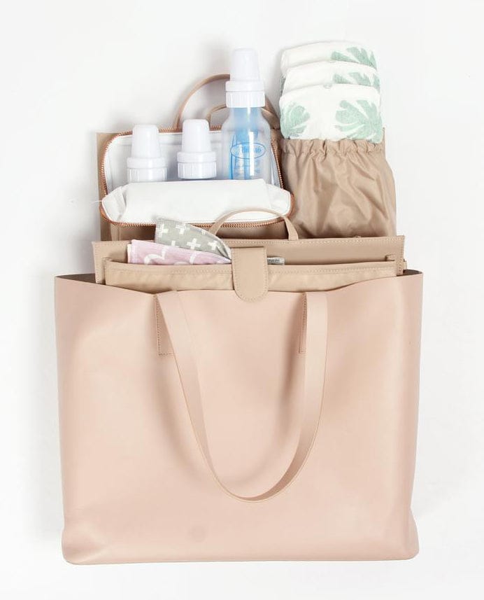 ToteSavvy Deluxe Bag Organizer - Almond - DLXALM