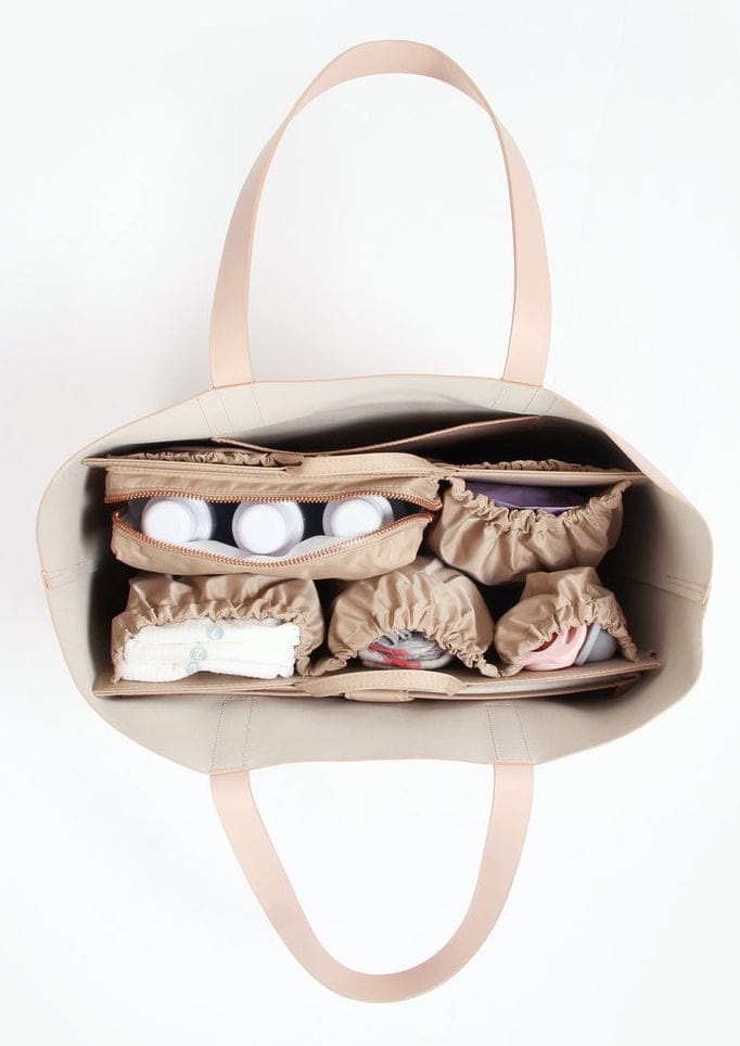 ToteSavvy Deluxe Bag Organizer - Almond - DLXALM
