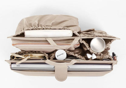 ToteSavvy Deluxe Bag Organizer - Almond - DLXALM