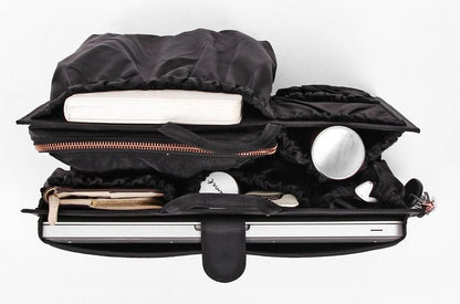 ToteSavvy Deluxe Bag Organizer - Noir - DLXBLK
