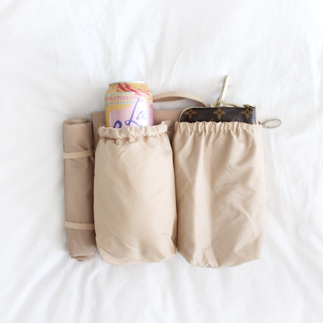 ToteSavvy Mini Bag Organizer - Almond - MINIALM
