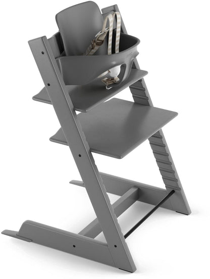 Tripp Trapp Complete High Chair Bundle - Storm Grey / Robot Grey