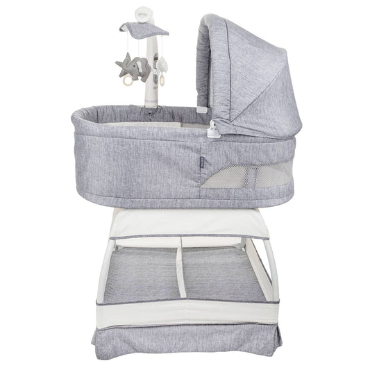 TruBliss Sweetli Nurture Bassinet - Grey Melange - BA601-GM