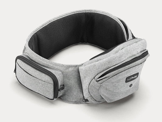 Tushbaby Hip Seat Carrier - Grey - tb-grey