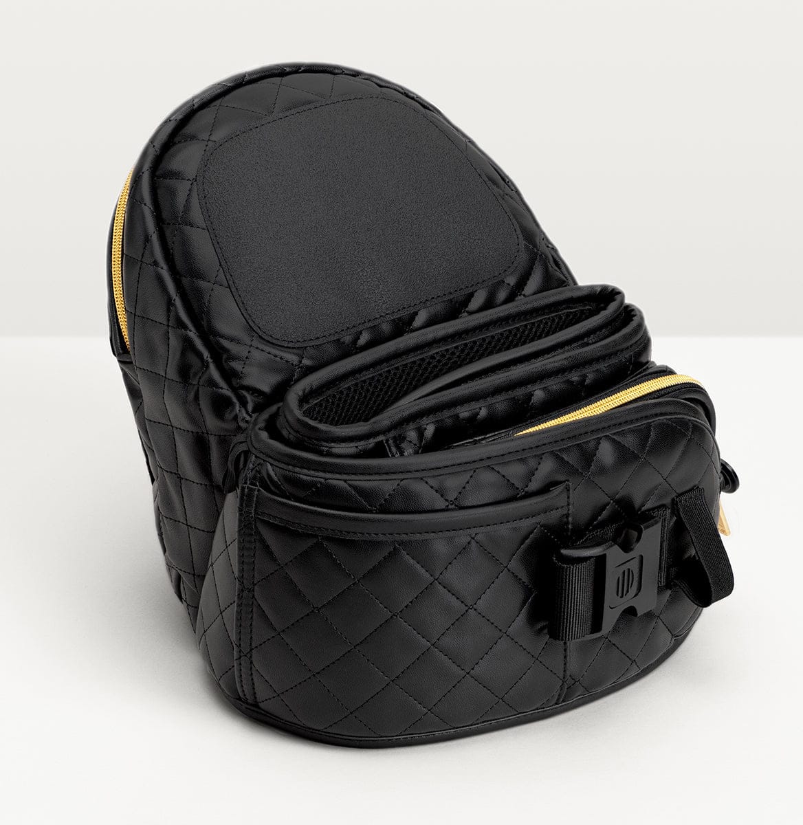 Tushbaby Hip Seat Carrier, Vegan Leather - Black - TB-VL-BLK