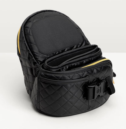 Tushbaby Hip Seat Carrier, Vegan Leather - Black - TB-VL-BLK