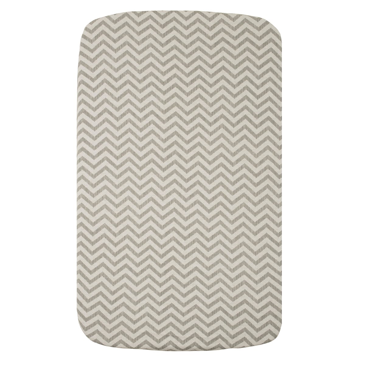 Tutti Bambini CoZee Fitted Sheets (2 Pack) - Chevron / Grey - 211215-8093